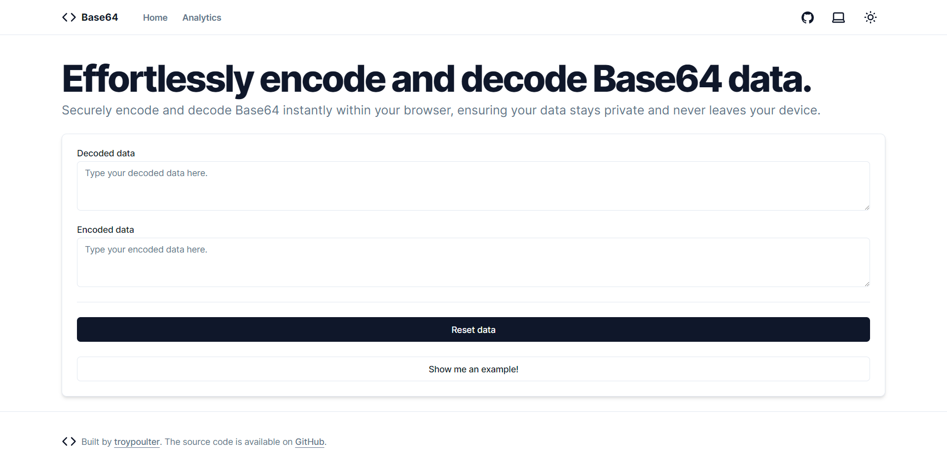 Base64 website